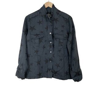 Rails Charcoal Oversized Stars Trey Jacket XS